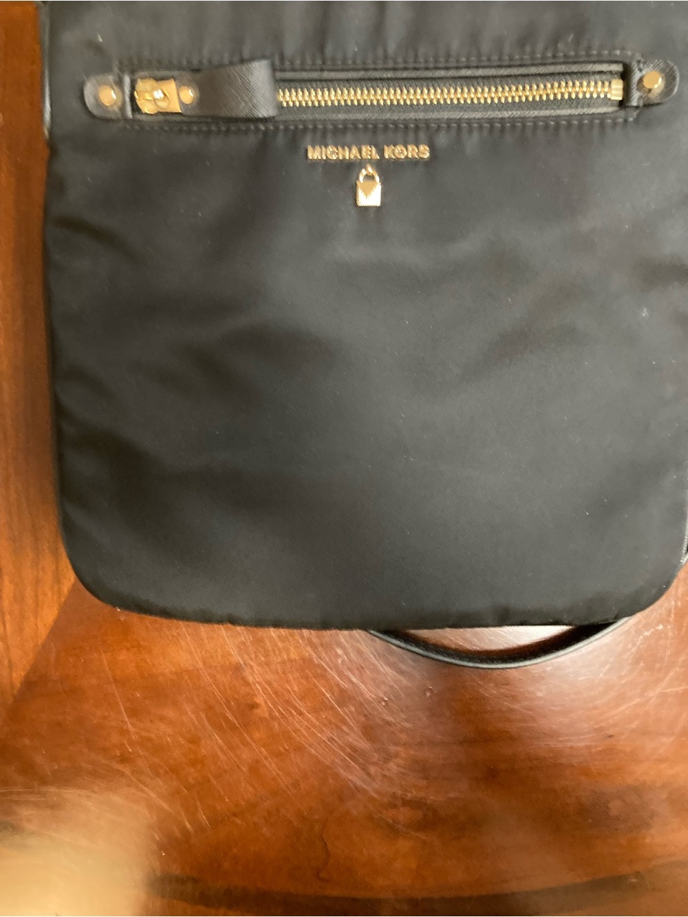 Michael Kors Nylon “Kelsey” Admiral Blue Crossbody Bag EUC - Picture 8 of 8